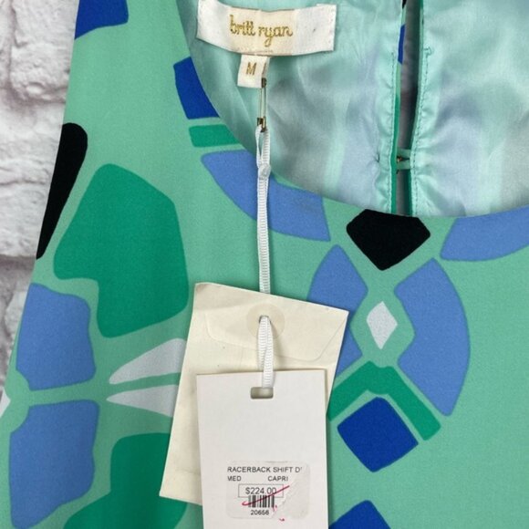 Britt Ryan Racerback Shift Dress Size Medium New! - Picture 2 of 6
